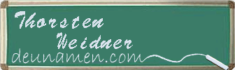 Thorsten Weidner Visitenkarte